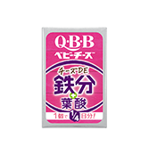 Q・B・B  おいしく健康プラスベビーチーズ　チーズDE鉄分
