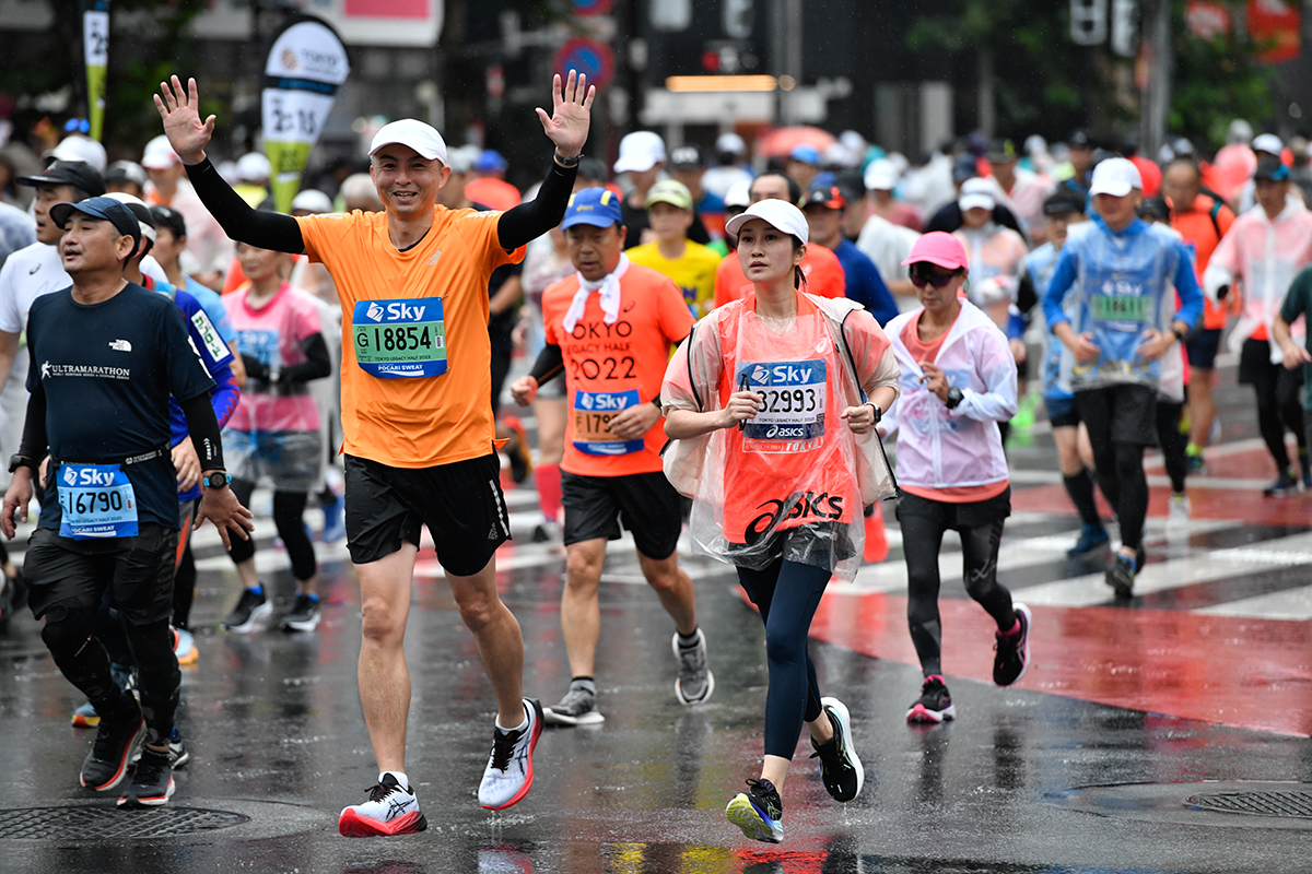 東京レガシーハーフマラソン2024 当日の様子1