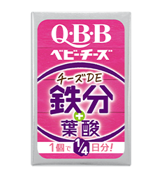 QBBおいしく健康プラス ベビーチーズ チーズDE鉄分